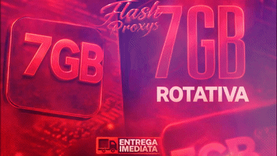 🔄 PROXY RESIDENCIAL ROTATIVA - 7GB